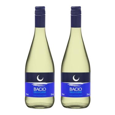 Imagem de Kit 2 Vinhos Bacio Della Luna Piemonte Frisante Branco Itália 750ml