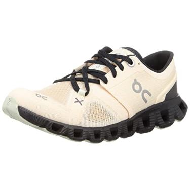 Imagem de On Tênis de corrida feminino On Cloud X 3, Castanho/Ímã, 40