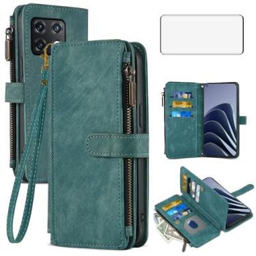 Imagem de Asuwish Capa de telefone para OnePlus 10 Pro One Plus 10Pro 5G capa carteira e protetor de tela de vidro temperado couro flip porta-cartão de crédito acessórios para celular em 1 Plus 1 + Plus10 1+