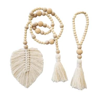 Imagem de COLAR DE MESA + pingente decorativo de ambientes, kit colar e pingente, macramê, folha em macramê, Kit decoração