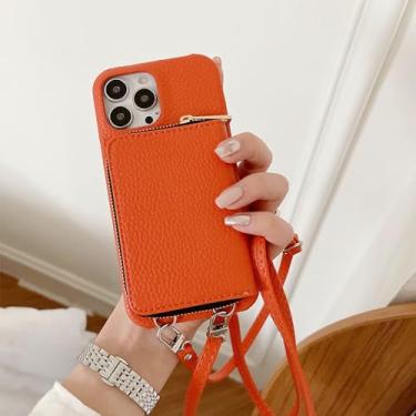 Imagem de Capa carteira com zíper crossbody cordão para samsung galaxy m54 a15 a25 a72 a52 a14 a24 a45 a53 note 20 8 9 cartões solt capa, d, para samsung s23