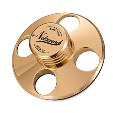 Imagem de Nobsound STB-01 LP Vinyl Turntables Metal Disc Stabilizer Record Weight HiFi (Dourado)