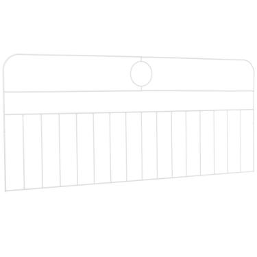 Imagem de Cabeceira Aramada Brandemburgo - Casal Branco