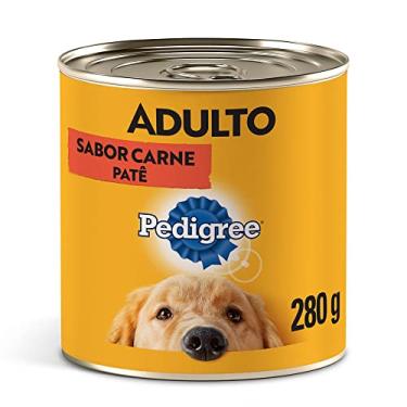 Imagem de PEDIGREE Ração Úmida Para Cachorros Pedigree Lata Patê De Carne Adultos 280G