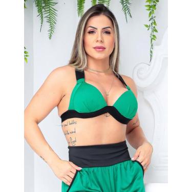 Imagem de Top Feminino Fitness para Academia em Dry Fit com Bojo Alta Sustentaçã