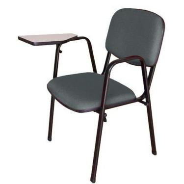 Imagem de Cadeira Universitária para Auditórios Linha Hotel Cinza - Design Offic