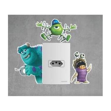 Imagem de Kit de Adesivos para Interruptor Monstros SA - Lojinha da Luc Adesivos