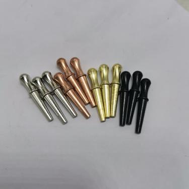 Imagem de 12pcs Length 1inch Metal Cribbage Pegs Board Steel Cone for 1/8 Holes 4 Colors Cribbage Traditional Board Game Gold White Black and Rose Gold
