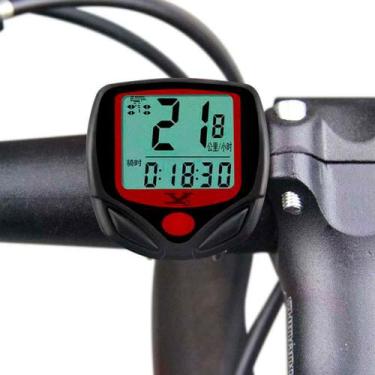 Imagem de Velocímetro Bicicleta Com 15 Funções Bike Ciclocomputador Á Prova D' Á