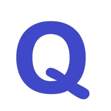 Imagem de Letras em EVA Alfabeto Azul Royal - 14cm - Extra Festas, Q