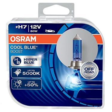 Imagem de OSRAM Lâmpadas H7 12V 80W PX26d COOL BLUE BOOST 5000K HYPERBLUE 62210CBB-HCB duobox (2 unidades)