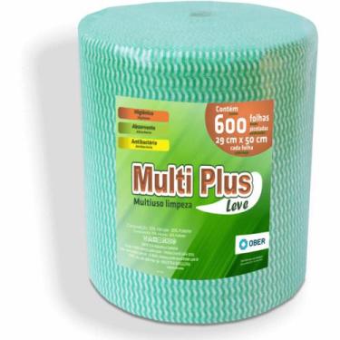 Imagem de Pano Multiuso Wave Multiplus - 29cm X 300m - 600 Folhas - 35g/m² - Ver