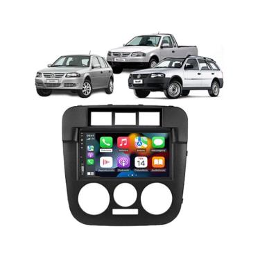 Imagem de Kit Multimídia Gol Voyage Saveiro Parati G4 Mold Graf 7 Pol CarPlay AndroidAuto - 708BR Roadstar