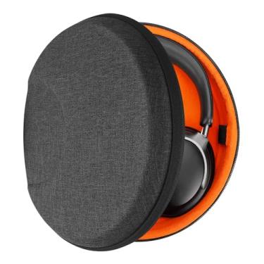 Imagem de Geekria Capa protetora para fones de ouvido compatível com Bose QC Ultra II/Ultra/45/35 Gaming/35 II/SE, 700, bolsa rígida de substituição para transporte de viagem com armazenamento de cabos (cinza