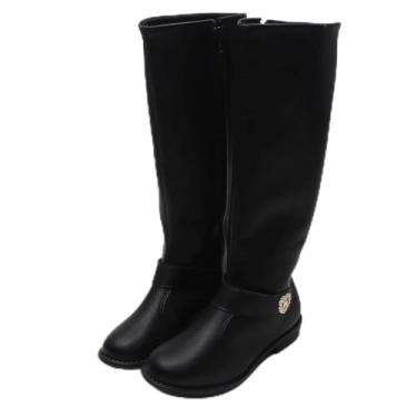 Imagem de Bota Infantil Molekinha Montaria Menina - Preto - 27