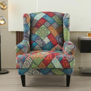 Imagem de Capas de cadeira jacquard para sala de estar, quarto, sofá protetor de móveis para poltrona reclinável/cadeira/sofá, capa de poltrona antiderrapante macia tipo 02||tamanho regular