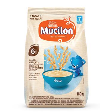 Imagem de Cereal Infantil Mucilon Arroz 180g