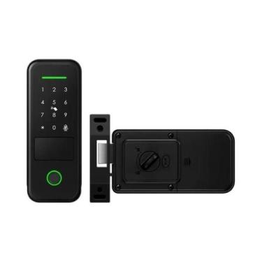 Imagem de Fechadura Digital Inteligente Wi-fi, Ip55, Biométrica, Senha, Bloqueio