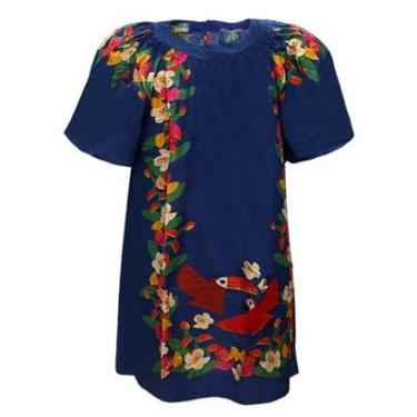 Imagem de Vestido Infantil Fábula Dança Das Flores Menina-Feminino
