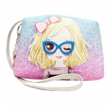 Imagem de Bolsa Infantil Menininha Com Óculos Magicc Bolsas MI-074-Feminino