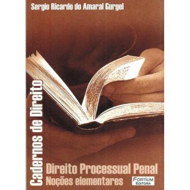 Imagem de Caderno de Direito : Direito Processual Penal Noções Elementares - FOR
