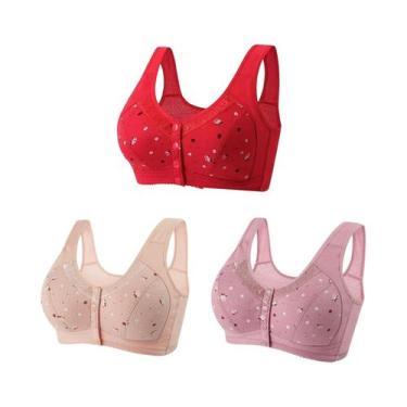 Imagem de Conjunto De Lingerie Sexy Para Mulheres plus Size, Bralette Sem Costur