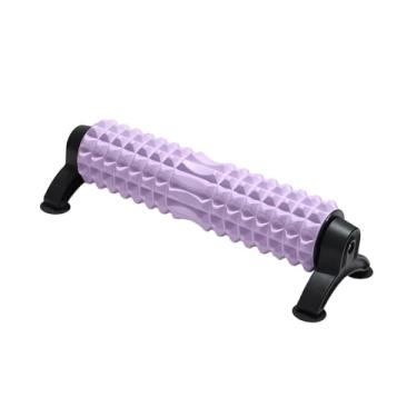 Imagem de predolo Rolo de Espuma, Ferramenta de Massagem Corporal Completa, Coluna, Alta Densidade com 4 Ventosas para Treinamento de Equilíbrio, Pilates E Fitness, Roxo