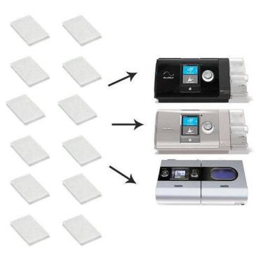 Imagem de Kit Promocional 25 Filtros Cpap Resmed S9/ S10 - Nacional