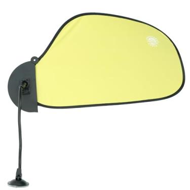 Imagem de Protetor solar para laptop para trabalhar fora - viseira de escritório e cubículo com ventosa, persiana dobrável ajustável para janela de carro, capa para laptops (verde)