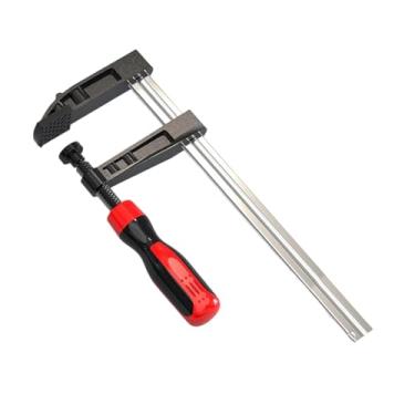 Imagem de Bothyi Grampo de barra F Grampo com almofada de barra multifuncional para serviços pesados ​​Ferramenta para marcenaria para projetos de de, M