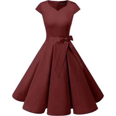 Imagem de Vestido casual, festa de casamento, coquetel de gala, ideal para mulhe