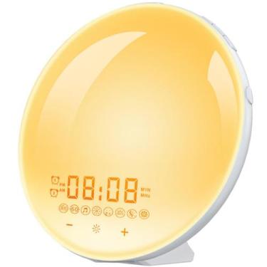 Imagem de Despertador URDUIN Sunrise Simulation FM Radio Sleep Aid