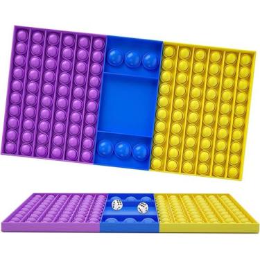 Imagem de Big Pop Game Fidget Toy, tabuleiro de xadrez Push Bubble Popper Fidget