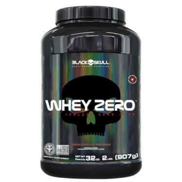 Imagem de Whey Zero Chocolate - 2 Lbs/907G, Black Skull