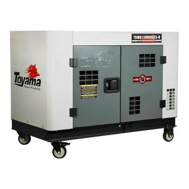 Imagem de GERADOR DIESEL TOYAMA TDWG12000SGE3-N 12,5KVA TRIF 380V SILENT APTO ATS