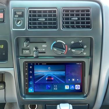 Imagem de DVRMEDIA Estéreo automotivo para Toyota Tacoma 1995-2004, 4+64G Android 15 QLED 17.8 cm rádio automotivo com CarPlay e Android Auto, câmera de backup AHD 1080P, GPS, Bluetooth 5.4, DSP, rádio FM/AM