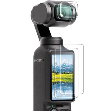 Imagem de Conjunto de protetor de tela e lente para DJI Osmo Pocket 3 - FPVtosky