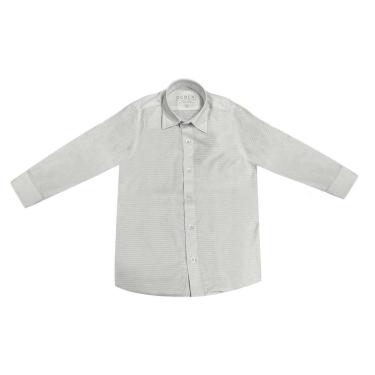 Imagem de Camisa Infantil Ogochi Casual Slim Branca 2/8-Masculino