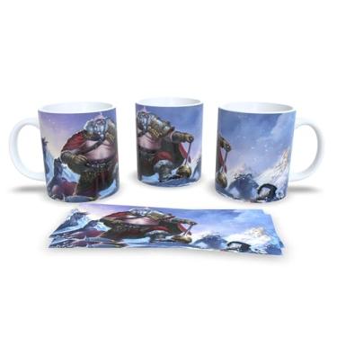 Imagem de Caneca de Natal com Estampa Natalina, Porcelana Branca, Design Festivo com Trenó e Renas, Decoração para Casa e Escritório, Presente (3)