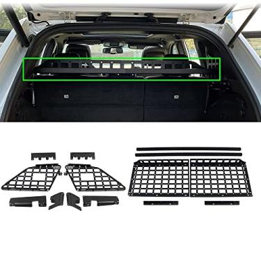 Imagem de Bishop Tate Acessórios para carro, porta-malas traseiras, prateleira de bagagem, organizador de bagagem, kit de prancha suspensa para Jeep Grand Cherokee 2011-2020