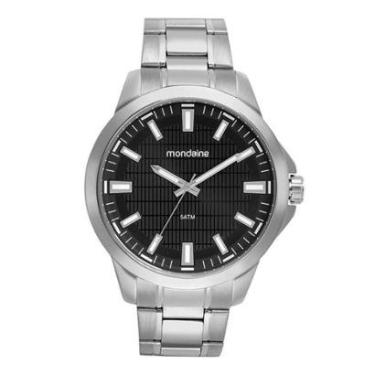 Imagem de Relógio Mondaine Masculino Analógico Prateado 99784G0MVNE1-Masculino