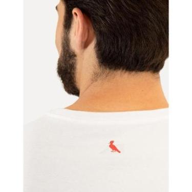 Imagem de Camiseta Reserva Masculina Lisa Back Woodpecker Branca-Masculino