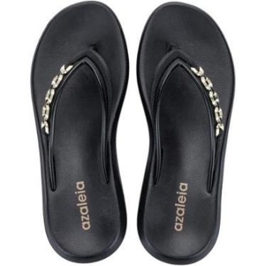 Imagem de Tamanco De Dedo Feminino Anabela Baixo Corrente Zoe Azaleia-Feminino