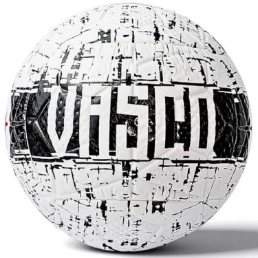 Imagem de Mini Bola de Futebol Vasco da Gama Clube Time Infantil Oficial PVC Sem Costura Mirim Junior Juvenil Jovem Resistente Leve Grama Natural e Sintética Campo Society Futsal Alta Performance