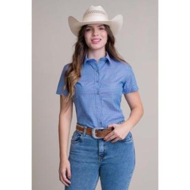 Imagem de CAMISA FEMININA MANGA CURTA TEXAS FARM - CAFC073 - XADREZ-Feminino