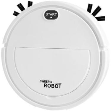 Imagem de Robô Aspirador 1600pa Limpeza Perfeito Pra voce Que não tem Tempo Limpa sua Casa Sozinho Sem Esforço Pelos de Pets