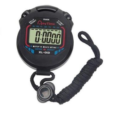 Imagem de Cronômetro Progressivo De Mão Digital Alarme Hora Com Corda - sem marc
