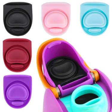 Imagem de BMSQOFD 5 peças de rolha de vedação de substituição compatível com Owala FreeSip 473 ml, 947 ml, tampa de vedação superior de garrafa para Owala 16/19/24/32/1,134 g, tampa de boca de vedação de