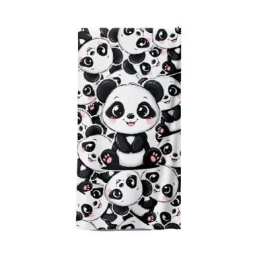Imagem de Toalhas De Praia Com Design De Panda Para Praia, Piscina, Esportes, Ca