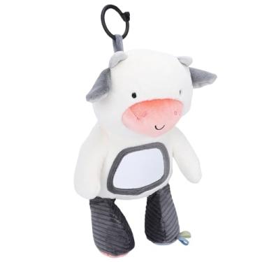 Imagem de Jiawu Brinquedo Musical de Pelúcia Bonito para bebê Dormir, Brinquedo Musical de Pelúcia para Recém-nascidos, Berço de Criança, de Auxílio para Dormir para Uso Portátil (Vaca)